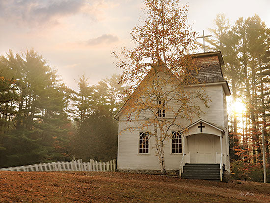 Lori Deiter LD2546 - LD2546 - Little White Church - 16x12 Little White Church, Church, Country Church, Photography from Penny Lane