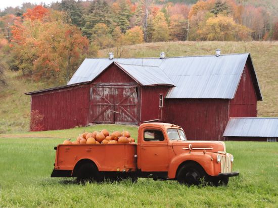 Lori Deiter Licensing LD2553LIC - LD2553LIC - Orange Pumpkin Truck - 0  from Penny Lane