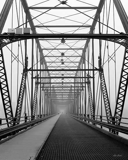 Lori Deiter LD2577 - LD2577 - Life is a Bridge - 12x16 Photography, Bridge, Black & White, Landscape, Paths from Penny Lane