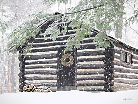 Lori Deiter LD2613 - LD2613 - Rustic Cabin Christmas - 16x12 Photography, Log Cabin, Winter, Snow, Trees, Camping, Landscape, Rustic from Penny Lane