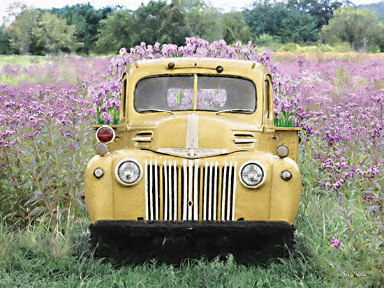 Lori Deiter LD2661 - LD2661 - Dreams Come True - 16x12 Truck, Flowers, Wildflowers, Purple Flowers, Landscape, Photography from Penny Lane