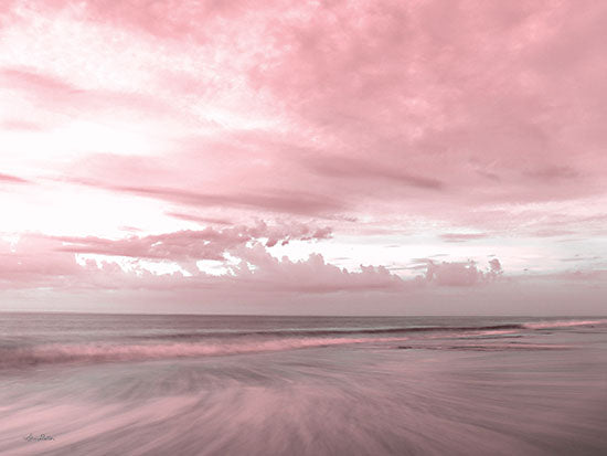 Lori Deiter LD2697 - LD2697 - Pink Beach Emotions - 16x12 Beach, Coastal, Sand, Pink, Landscape, Photography from Penny Lane