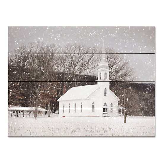 Lori Deiter LD2704PAL - LD2704PAL - Weishample Church in Winter - 16x12 Photography, Church, Winter, Snow, Country Church, Religious from Penny Lane