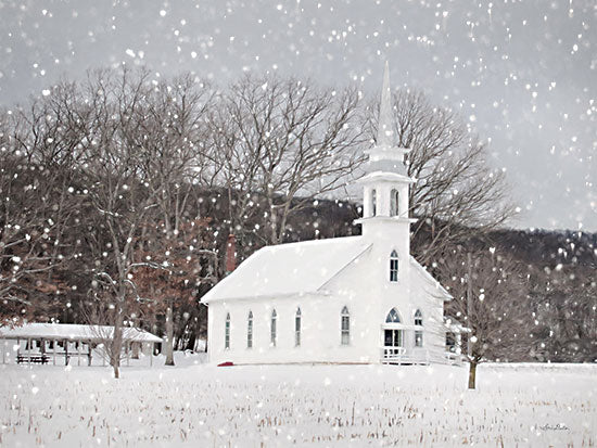 Lori Deiter LD2704 - LD2704 - Weishample Church in Winter - 16x12 Photography, Church, Winter, Snow, Country Church, Religious from Penny Lane