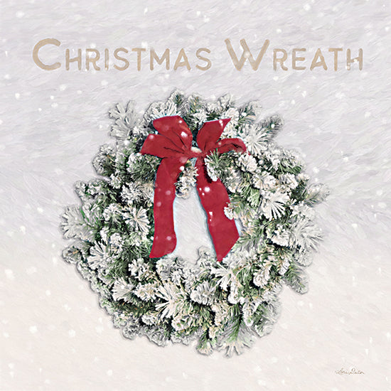 Lori Deiter LD2781 - LD2781 - Christmas Wreath - 12x12 Christmas Wreath, Wreath, Christmas, Holidays, Pine Needle Wreath, Photography from Penny Lane