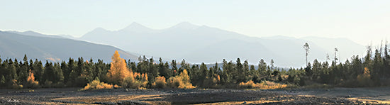 Lori Deiter LD2928 - LD2928 - Dillon Dam Sunrise - 30x8 Photography, Mountains, Trees, Landscape, Nature from Penny Lane