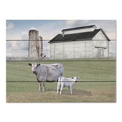 LD3084PAL - Momma and Baby Cow - 16x12