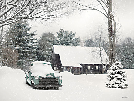 Lori Deiter LD3094 - LD3094 - Winter on the Old Farm - 16x12 Winter, Farm, Barn, Truck, Snow, Landscape, Photography from Penny Lane