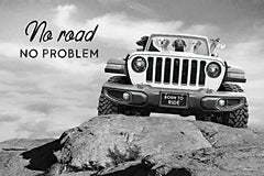 LD3173 - No Road, No Problem - 18x12