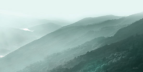 Lori Deiter LD3196 - LD3196 - Newfound Gap in Green - 18x9 Photography, Landscape, Mountains, Trees, Fog, Nature, Morning from Penny Lane