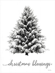 LD3205 - Christmas Blessings Snowy Tree - 12x16