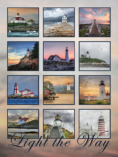 Lori Deiter LD489 - Light the Way - Lighthouses, Collage, Signs from Penny Lane Publishing