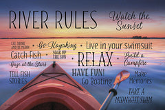 LD654 - River Rules - 18x12