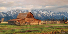 LD753A - Mormon Row II  - 18x9