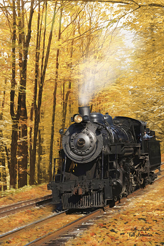 Lori Deiter LD982 - Fall Locomotive - Landscape, Fall, Train from Penny Lane Publishing
