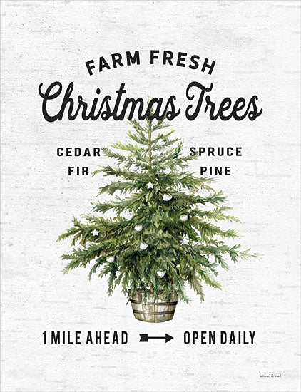 lettered & lined LET165 - LET165 - Farm Fresh Christmas Trees I - 12x16 Farm Fresh Christmas Trees, Christmas, Holidays, Christmas Tree, Rustic, Farm Fresh, Signs from Penny Lane