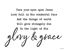 LET239 - Glory & Grace - 16x12
