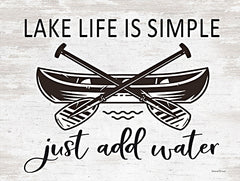 LET287 - Lake Life is Simple - 12x16
