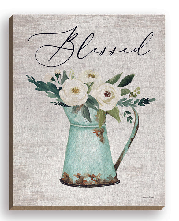 lettered & lined LET343FW - LET343FW - Blessed - 16x20  from Penny Lane
