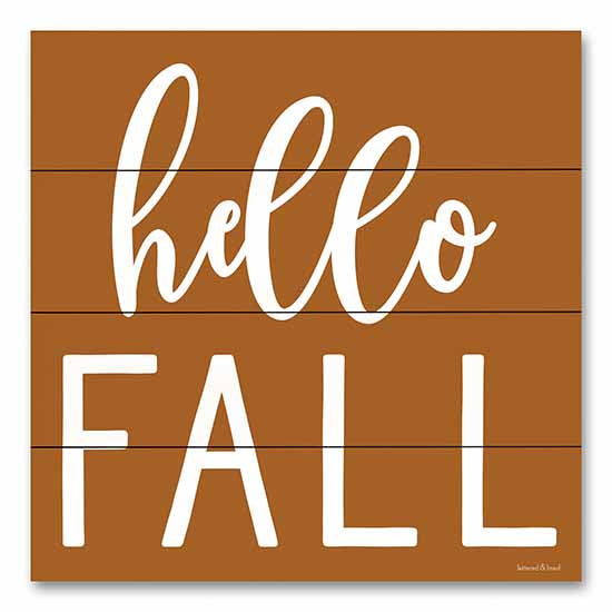 lettered & lined LET437PAL - LET437PAL - Hello Fall - 12x12 Hello Fall, Fall, Autumn, Typography, Signs from Penny Lane
