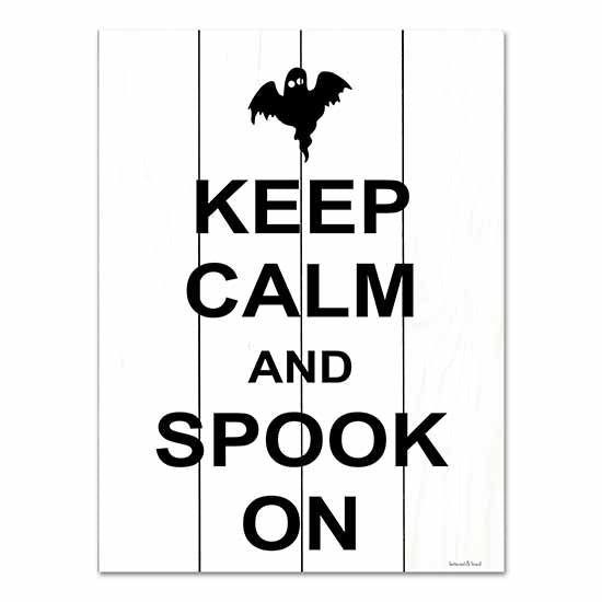 lettered & lined LET454PAL - LET454PAL - Keep Calm and Spook On - 12x16 Keep Calm and Spook On, Halloween, Typography, Signs from Penny Lane