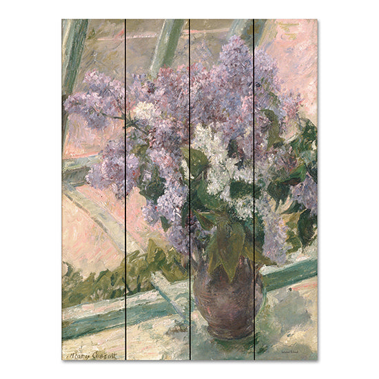 lettered & lined LET491PAL - LET491PAL - Lilacs in the Light - 12x16 Lilacs, Flowers, Purple Flowers, Vase, Abstract from Penny Lane