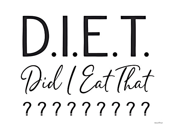 lettered & lined LET519 - LET519 - Did I Eat That? - 16x12 Kid I Eat That?, Diet, Kitchen, Humorous, Typography, Signs from Penny Lane