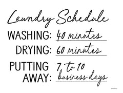 LET527 - Laundry Schedule - 16x12