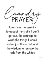 LET528 - Laundry Prayer - 12x16