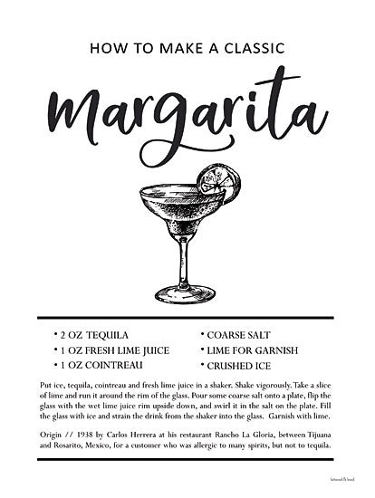 lettered & lined LET606 - LET606 - Margarita - 12x16 Margarita, Drink, Cocktail, Recipe, Kitchen, Typography, Signs from Penny Lane