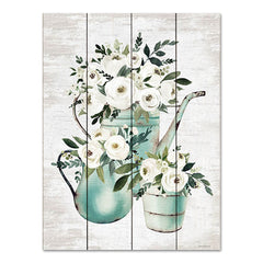 LET627PAL - Vintage Flowers   - 12x16