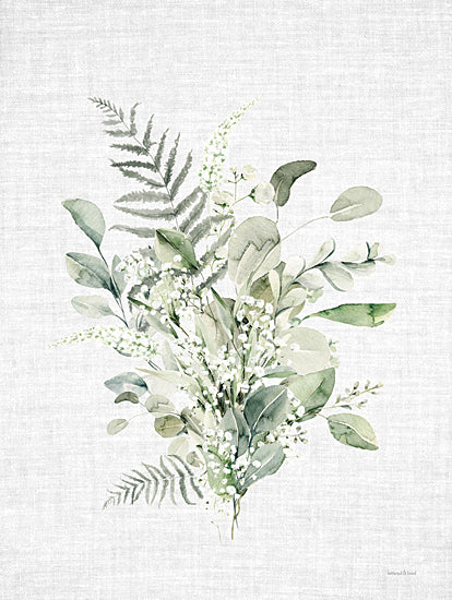 lettered & lined LET677 - LET677 - Leafy Retreat 7 - 12x16 Nature, Botanical, Wildflower, Greenery, Silhouette, Neutral Palette from Penny Lane