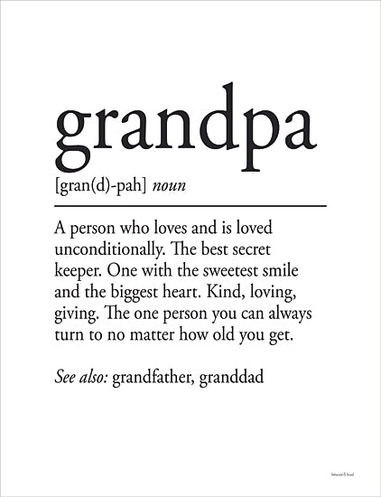 lettered & lined Licensing LET688LIC - LET688LIC - Grandpa Definition 1 - 0  from Penny Lane