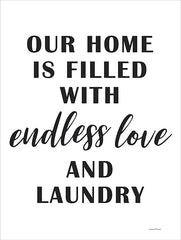 LET695 - Endless Love and Laundry - 12x16