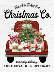LET757 - Christmas Co. Truck Delivery - 12x16