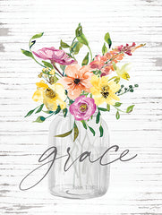 LET849 - Grace Flowers - 12x16