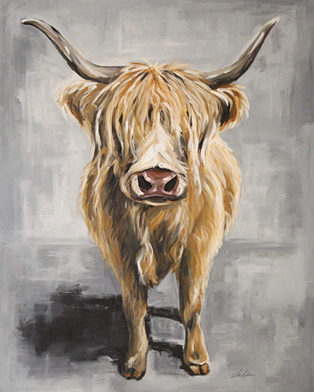 Lee Keller LK123 - LK123 - Harry the Highland Cow - 12x16 Cow, Highland Cow, Farm Animal, Portrait from Penny Lane