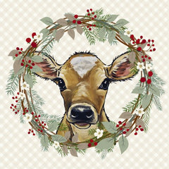 LK142LIC - Christmas Calf Wreath - 0