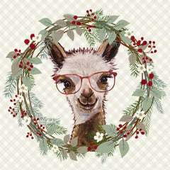 LK145LIC - Christmas Alpaca Wreath - 0