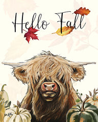 LK208 - Hello Fall Highland - 12x16