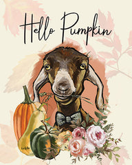 LK212 - Hello Pumpkin Goat - 12x16