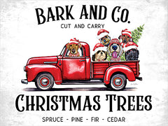 LK266 - Bark and Co. Christmas Trees - 16x12