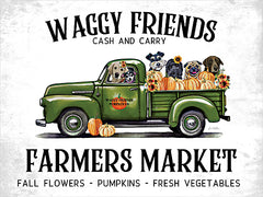 LK268 - Waggy Friends Farmer's Market - 16x12