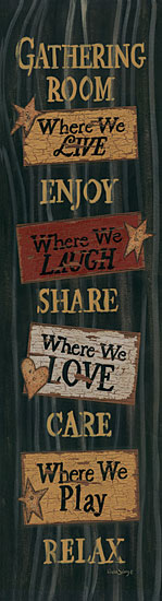 Linda Spivey LS1424 - Gathering Room  - Typography, Signs, Calligraphy, Barn Stars from Penny Lane Publishing