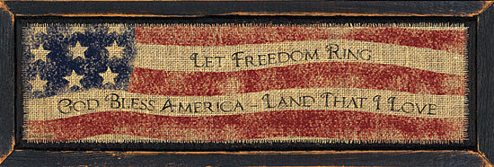 Linda Spivey LS1484 - God Bless America - American Flag, Motivating, Antiques from Penny Lane Publishing