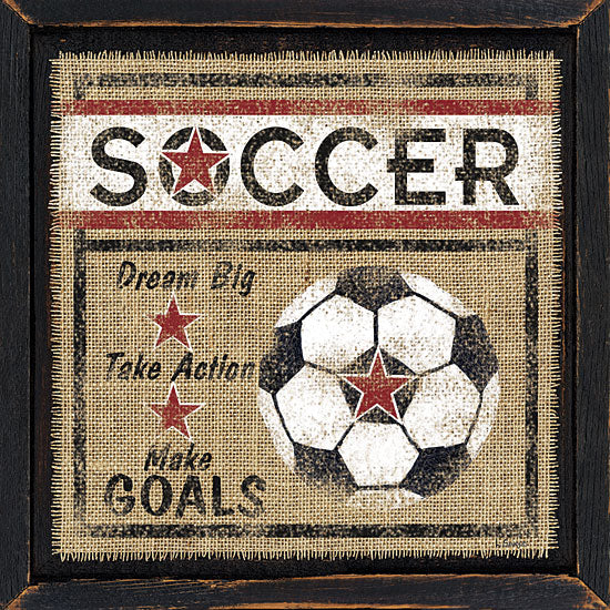 Linda Spivey LS1498 - Soccer - Soccer, Burlap, Signs, Ball from Penny Lane Publishing