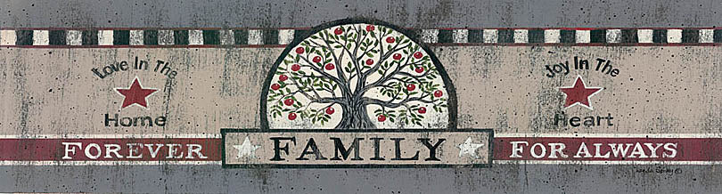 Linda Spivey LS1538A - Forever Family Tree - Family, Tree, Barn Stars, Signs from Penny Lane Publishing