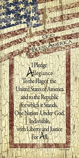 Linda Spivey LS159 - Pledge of Allegiance - Patriotic, Pledge, God Bless, America, Crackle from Penny Lane Publishing