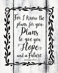 LS1797 - Plans to Give You Hope     - 12x16