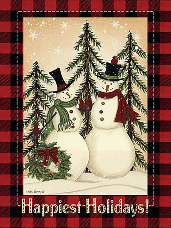 Linda Spivey Licensing LS1826 - LS1826 - Snowmen Happies Holidays - 0  from Penny Lane